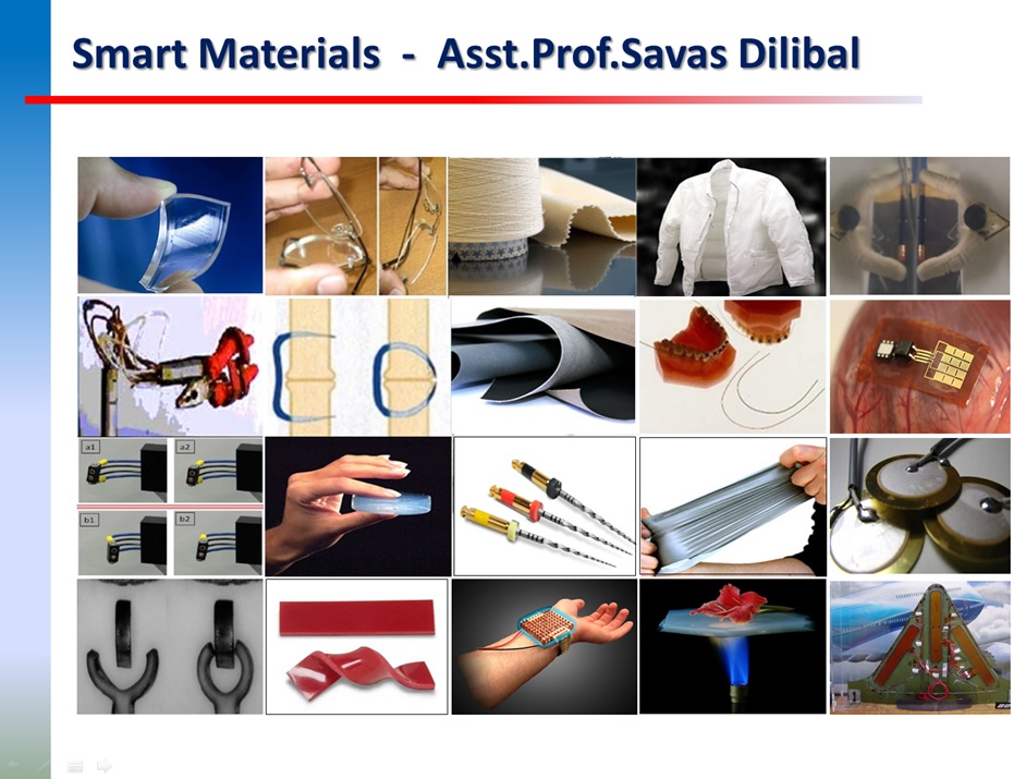 Smart Material Systems Research & Applications on Smart Materials